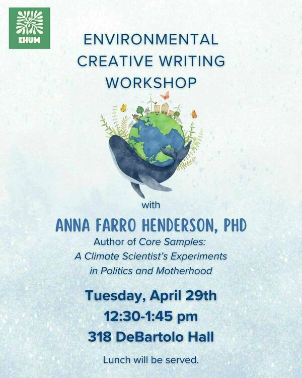Environmental Creative Writing Workshop Flyer